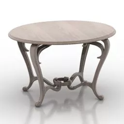 Table Antique Legs 3d model