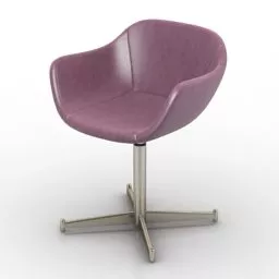 Leather Bat Armchair 3d model