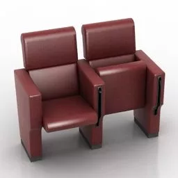 Cinema Armchair 3d model