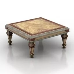 Antique Decor Table 3d model