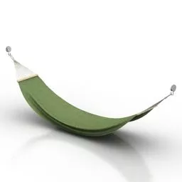 Green Hammock 3d model
