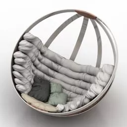 Circular Chair 3d model