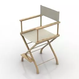 Garden Simple Fold Armchair 3d model