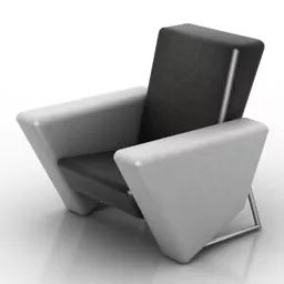 Triangle Armchair 3d model