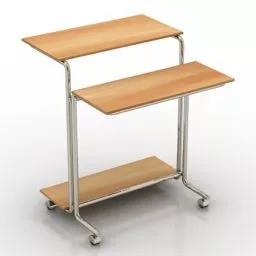 Computer Desk Table 3d model