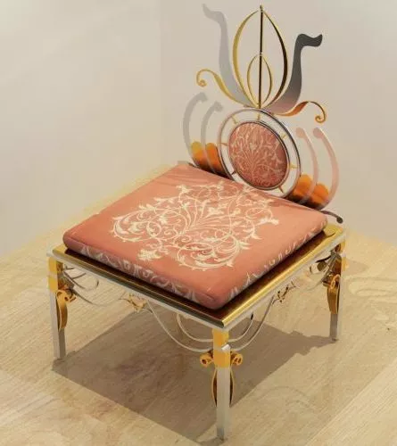Antique Royal Chair 3d model Antique Royal Chair 3d model