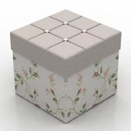 Seat Box Style 3d model
