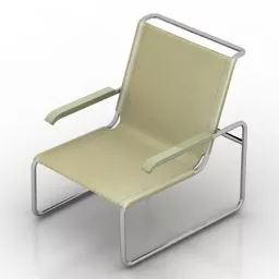 Modern Armchair Thonet 3d model