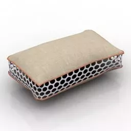 Seat Pillow Shaped 3d model