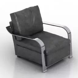 Luna Armchair Vray 3d model