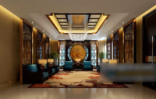 Chinese Style Royal Living Room Interior Scene 3d model Chinese Style Royal Living Room Interior Scene 3d model