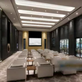 Meeting Conference Room Interior Scene 3d model