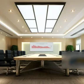 Meeting Room 3d model