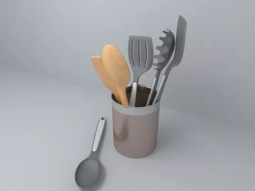 Rusty Shovel 3d model