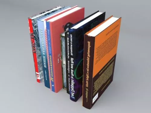 Books Stack Collection 3d model Books Stack Collection 3d model