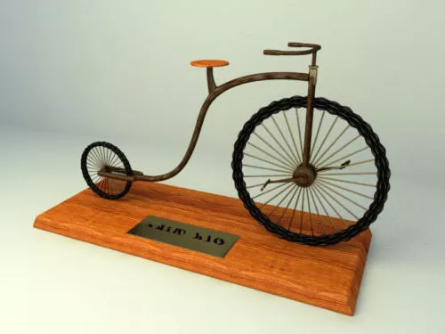 Bicycle Display Decoration V1 3d model Bicycle Display Decoration V1 3d model