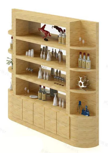 Shop Display Cabinet 3d model Shop Display Cabinet 3d model