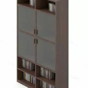 Bookcase Office Furniture 3d model