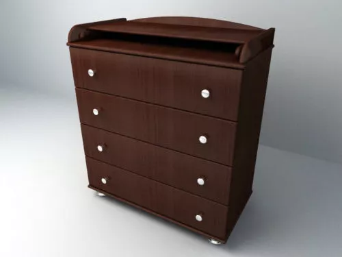 Mdf Low Cabinet 3d model Mdf Low Cabinet 3d model