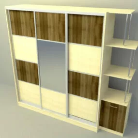 Living Room Wardrobe 3d model