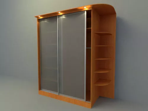 Hanging Wardrobe 3d model Hanging Wardrobe 3d model