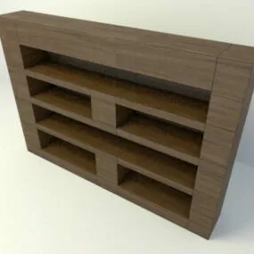 Home Shoes Cabinet 3d model
