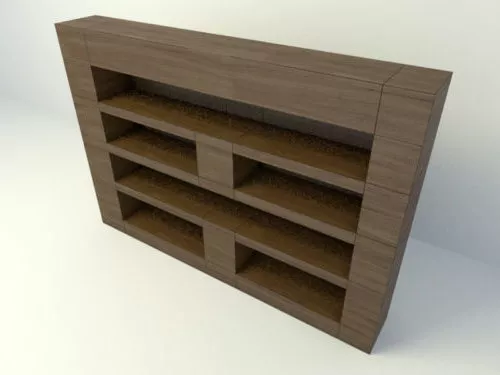 Home Shoes Cabinet 3d model Home Shoes Cabinet 3d model
