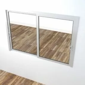 Sliding Glass Window 3d model