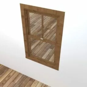 Room Window 3d model