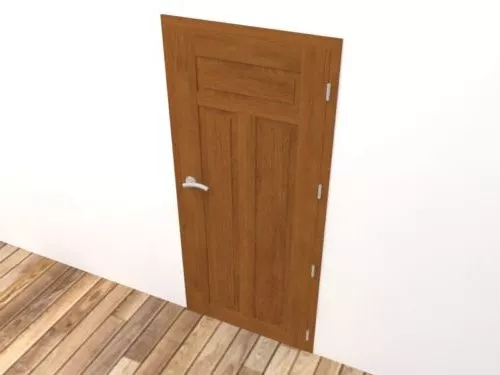Polygon Panel Plastic 3d model