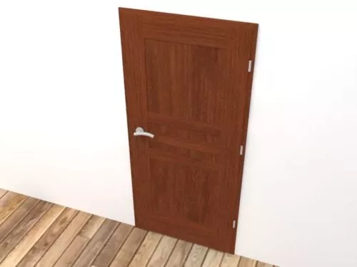 Door Rectangular Pattern 3d model
