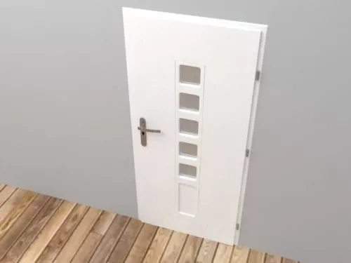 Door Hinges 3d model