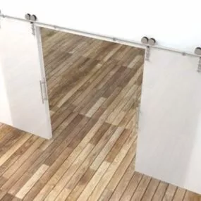 Slide Hanging Door 3d model