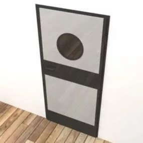 Asian Door Design 3d model
