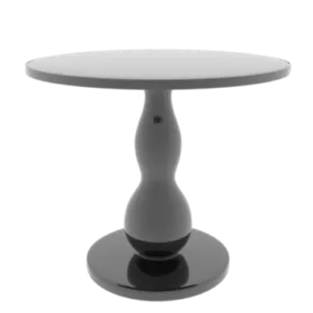 Round Coffee Table One Leg 3d model