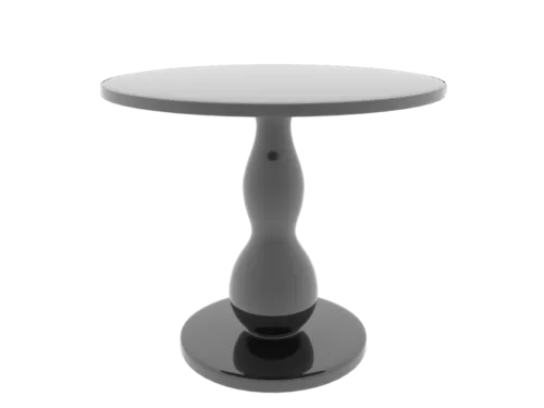 Round Coffee Table One Leg 3d model Round Coffee Table One Leg 3d model