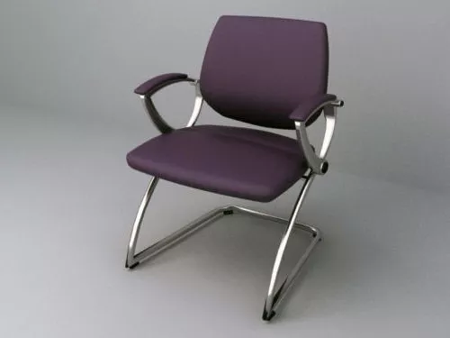 Office Simple Staff Chair 3d model Office Simple Staff Chair 3d model