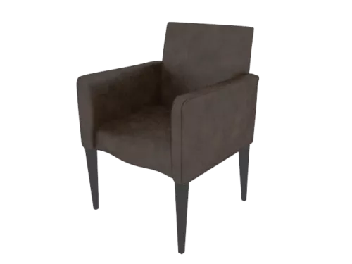 Brown Modern Sofa Chair 3d model Brown Modern Sofa Chair 3d model