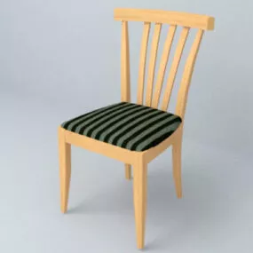 Low Cabinet Wooden 3d model