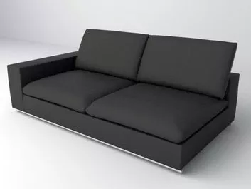 Grey Sofa Furniture 3d model Grey Sofa Furniture 3d model