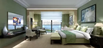 Fresh Bedroom Decor Interior 3d model Fresh Bedroom Decor Interior 3d model