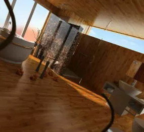 Bathroom Modern Design Interior 3d model