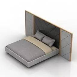 Bed City home 3d model Bed City home 3d model