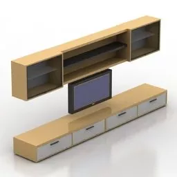 TV Rack Fiji Decor 3d model TV Rack Fiji Decor 3d model