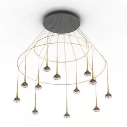 Luster AXO Lighting 3d model Luster AXO Lighting 3d model