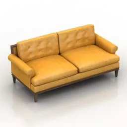Sofa cls 2 Seats 3d model Sofa cls 2 Seats 3d model