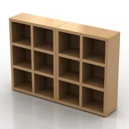 Library Shelves books 3d model Library Shelves books 3d model