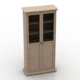 Office Glass Door Locker 3d model Office Glass Door Locker 3d model
