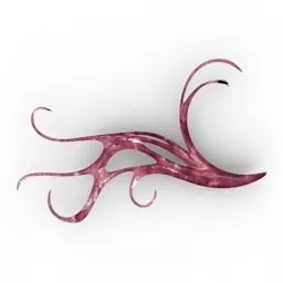 Home Decor Curved Pattern 3d model Home Decor Curved Pattern 3d model