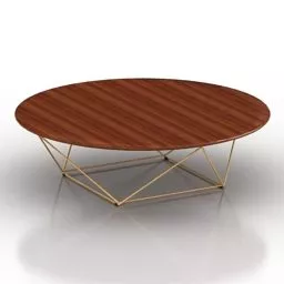 Round Coffee Table Joco 3d model Round Coffee Table Joco 3d model